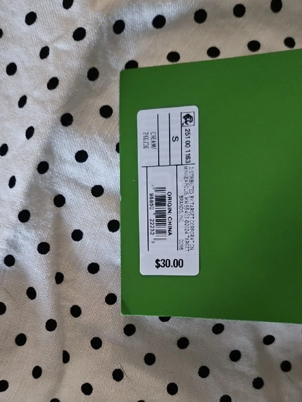 kate spade White with Black Polka Dot Shorts